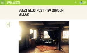 Greener Scotland Guest Blog Gordon Millar